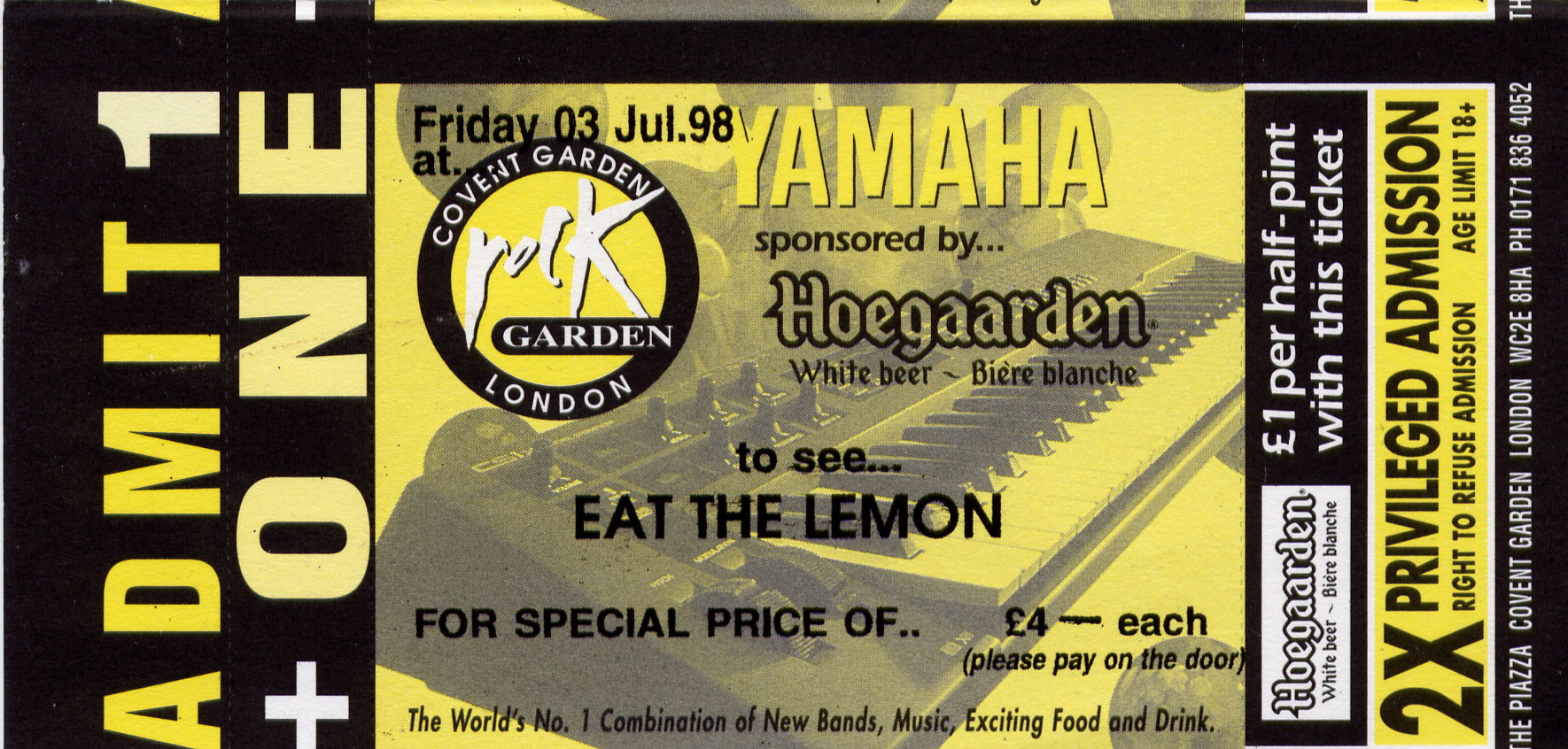 The Rock Garden - 1998